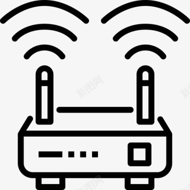 路由器wifi互联网网络图标