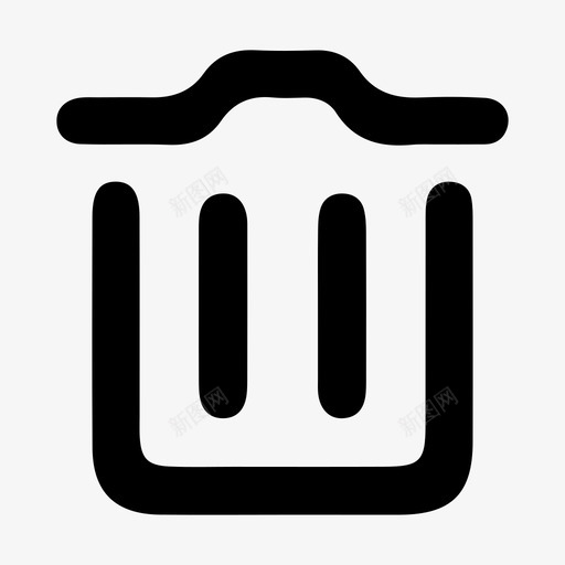 删除作品svg_新图网 https://ixintu.com 删除 作品 线性 单色