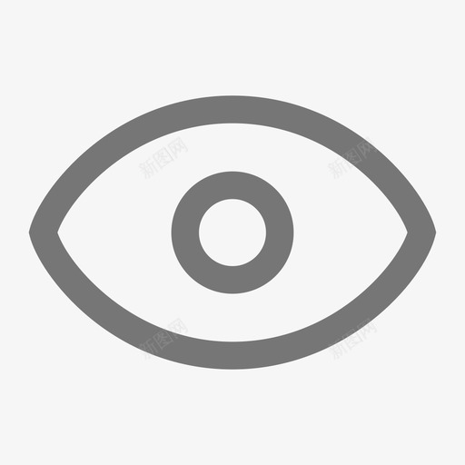观看人数svg_新图网 https://ixintu.com 观看 人数