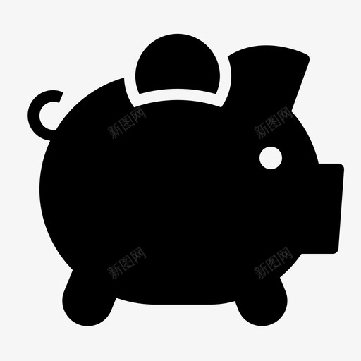 存钱罐商业金融svg_新图网 https://ixintu.com 存钱 储蓄 商业 金融投资 储蓄金 金融