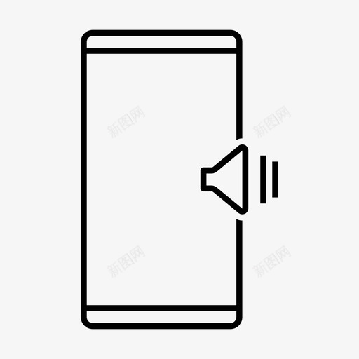 振动移动电话svg_新图网 https://ixintu.com 振动 移动电话 声音 音量 移动 设备 功能 概述