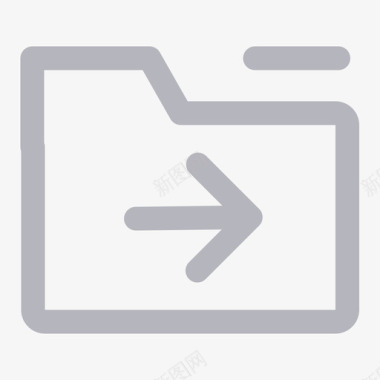 标准版文档icon移动文件图标