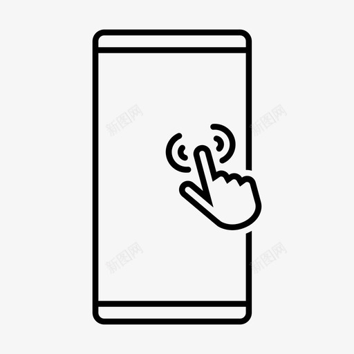 触摸点击输入svg_新图网 https://ixintu.com 触摸 点击 输入 移动电话 刷卡 移动 设备 功能 概述