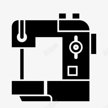缝纫机电器家电图标