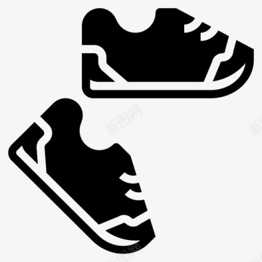 鞋靴子旅行者图标