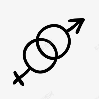 性别符号女性医学图标