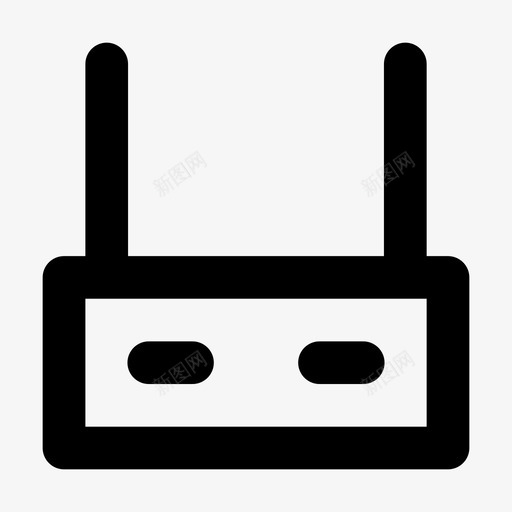 路由器通信互联网svg_新图网 https://ixintu.com 通信 网络 路由器 互联网