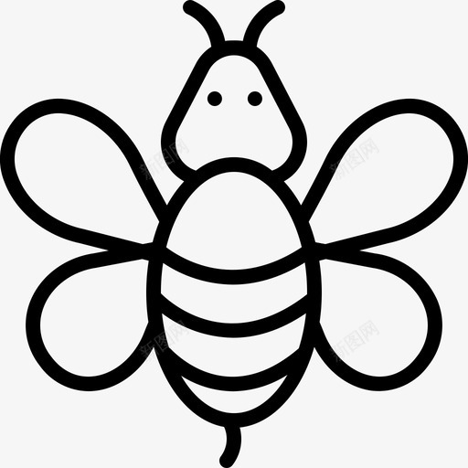 蜜蜂大黄蜂蜂蜜svg_新图网 https://ixintu.com 蜜蜂 大黄蜂 蜂蜜 黄蜂
