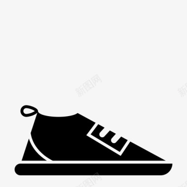 运动鞋购买电子商务图标