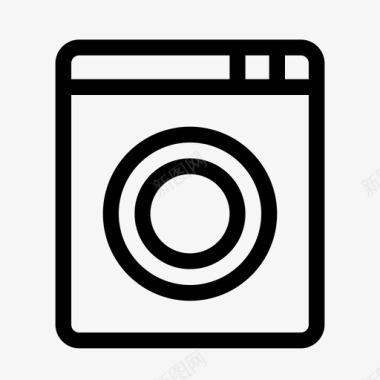 洗衣机清洁电子图标