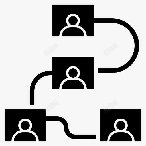 组织代理建立svg_新图网 https://ixintu.com 组织 代理 建立 管理 辛迪 协会 标志