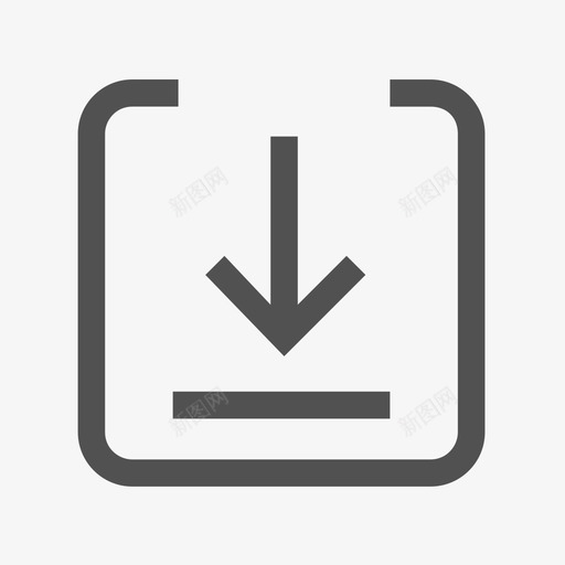 导入收文svg_新图网 https://ixintu.com 导入 收文 填充 线性