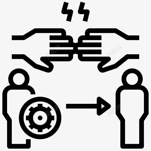 接触疾病病原体svg_新图网 https://ixintu.com 传播 疾病 接触 病原体 病的