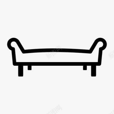 床尾椅图标