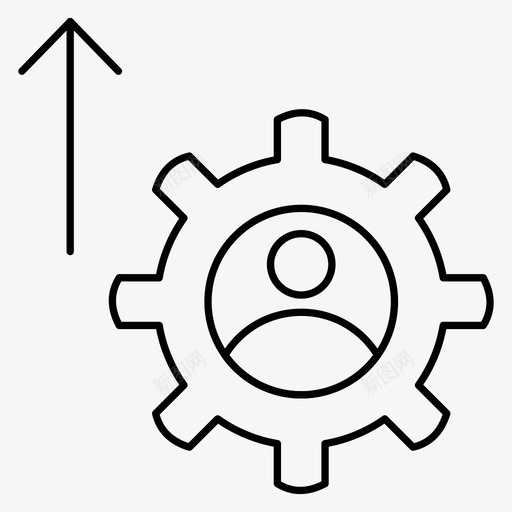 经理箭头方向svg_新图网 https://ixintu.com 经理 箭头 方向 向上 用户 设置 项目管理 第卷