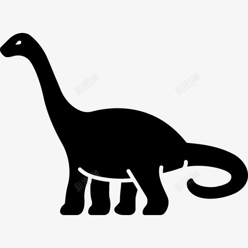 恐龙危险草食动物svg_新图网 https://ixintu.com 侏罗纪 危险 巨大草食性恐龙 恐龙 草食动物 蜥蜴