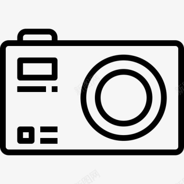 小型摄像机数码照片图标