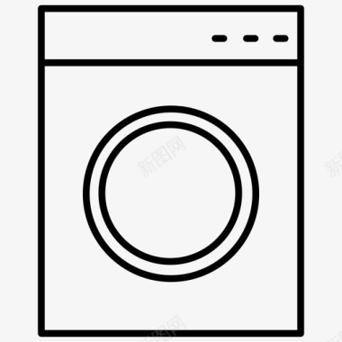 洗衣机清洁剂衣服图标