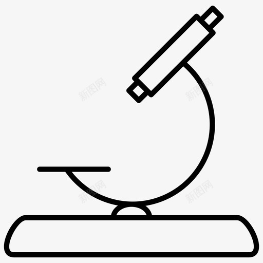 显微镜医生设备svg_新图网 https://ixintu.com 显微镜 医生 设备 实验室 医学 医院