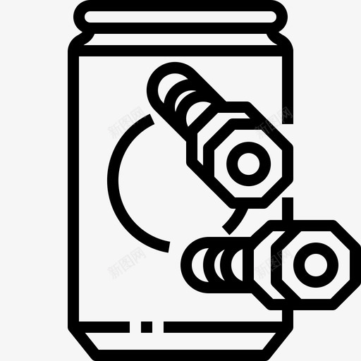 金属回收罐金属svg_新图网 https://ixintu.com 回收 金属