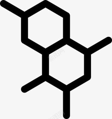 细胞生物学化学图标