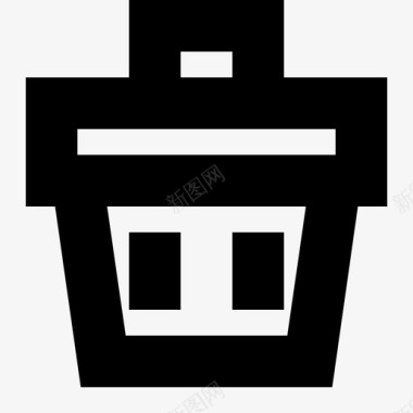垃圾桶删除ui简单设计图标