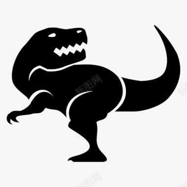 特雷克斯恐龙霸王龙动物图标