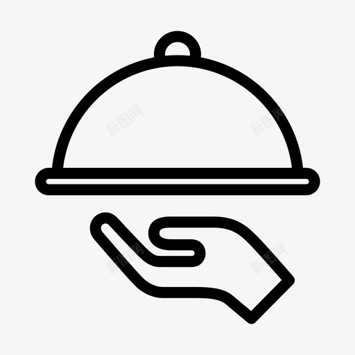 上菜用餐餐厅svg_新图网 https://ixintu.com 上菜 餐厅 用餐 服务员 概述