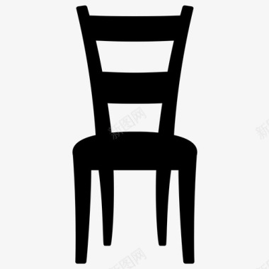 采购产品椅子餐厅家具图标