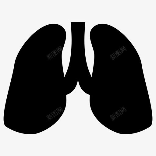 肺解剖学健康svg_新图网 https://ixintu.com 解剖学 健康 健康人 人体 器官