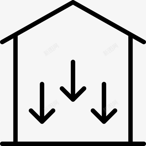 地板建筑供暖svg_新图网 https://ixintu.com 地板 建筑 供暖 房屋 保温 损耗 家用