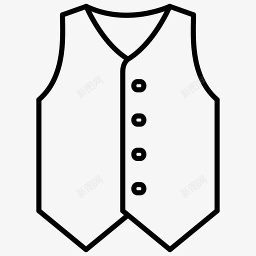 背心服装穿着svg_新图网 https://ixintu.com 穿着 背心 服装 优雅 时尚 衣服