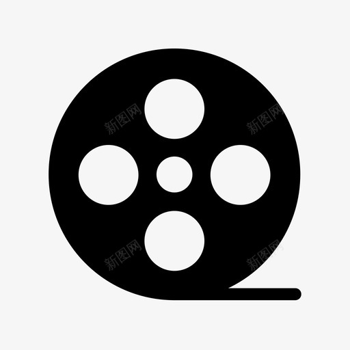 电影之夜电影榜点击态svg_新图网 https://ixintu.com 电影 之夜 点击