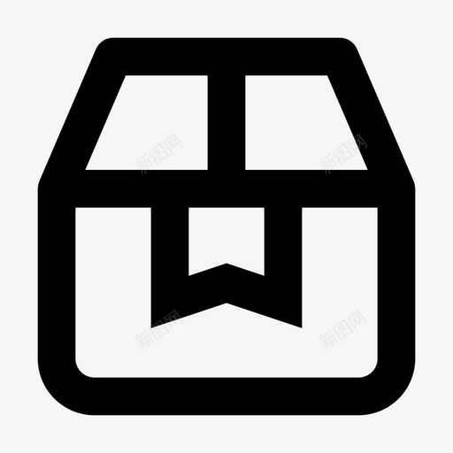 包装盒子商业svg_新图网 https://ixintu.com 商业 商店 包装 包装盒 盒子 购物