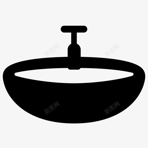 水槽家电陶瓷svg_新图网 https://ixintu.com 水槽 家电 陶瓷 卫生间 洗衣机 家具 家居装饰