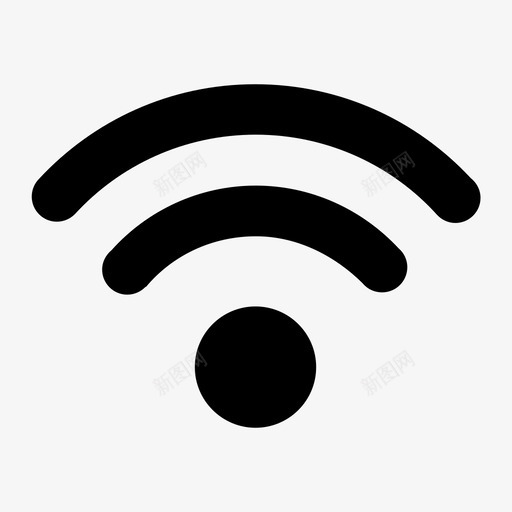 WIFI定位svg_新图网 https://ixintu.com 定位