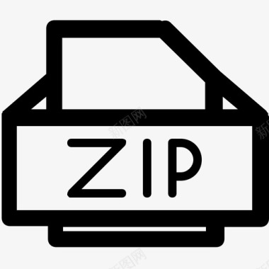 zip应用程序文档图标