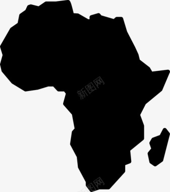 非洲大西洋大陆图标