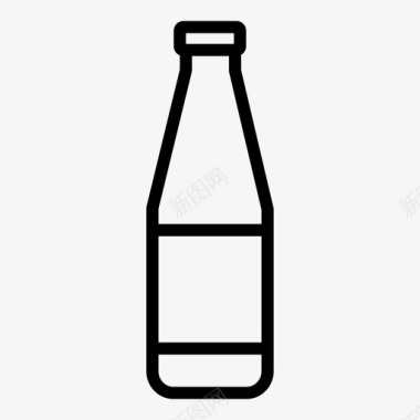 瓶装饮料新鲜图标
