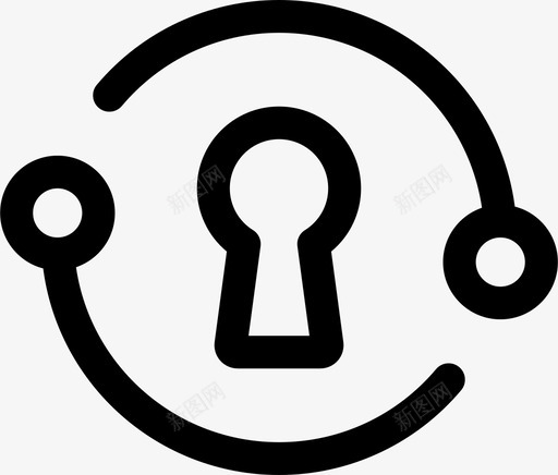 钥匙链访问加密svg_新图网 https://ixintu.com 钥匙 访问 加密 数据 安全 安全区 区块