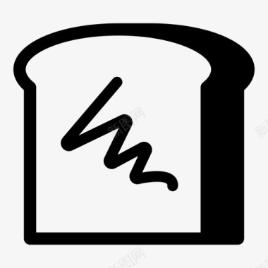 面包面包房食品图标