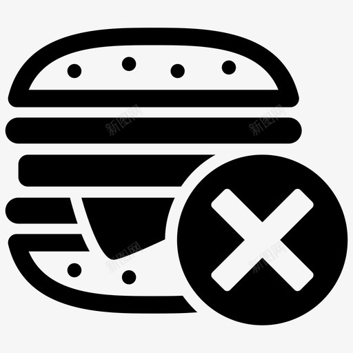 不健康的食物汉堡快餐svg_新图网 https://ixintu.com 不健康 食物 汉堡 快餐 健身 雕文 部分
