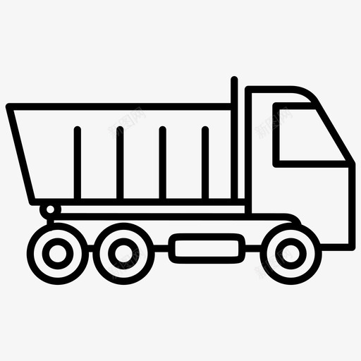 自卸卡车货物建筑svg_新图网 https://ixintu.com 卡车 自卸 货物 建筑 运输工具