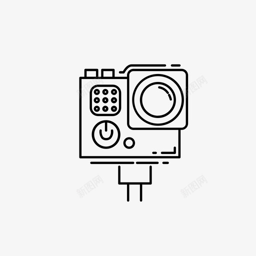 gopro动作冒险svg_新图网 https://ixintu.com 冒险 动作 极限运动