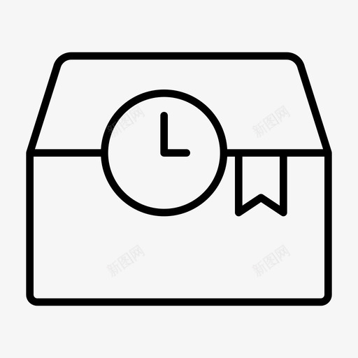 包定时持续时间礼品svg_新图网 https://ixintu.com 包定时 定时 购买 持续时间 礼品 产品 在线 商店 图标