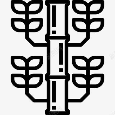 竹子植物花园图标