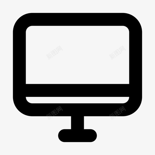 电子计算机显示器svg_新图网 https://ixintu.com 电子计算机 显示器 屏幕 商店 商业 购物