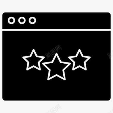 网站评论反馈明星图标