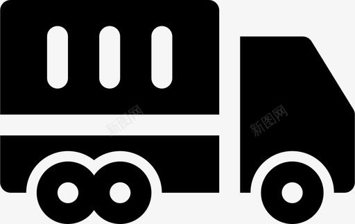 卡车集装箱送货svg_新图网 https://ixintu.com 卡车 集装箱 送货 物流 车辆 乘车