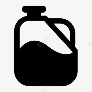 液体罐头气体图标